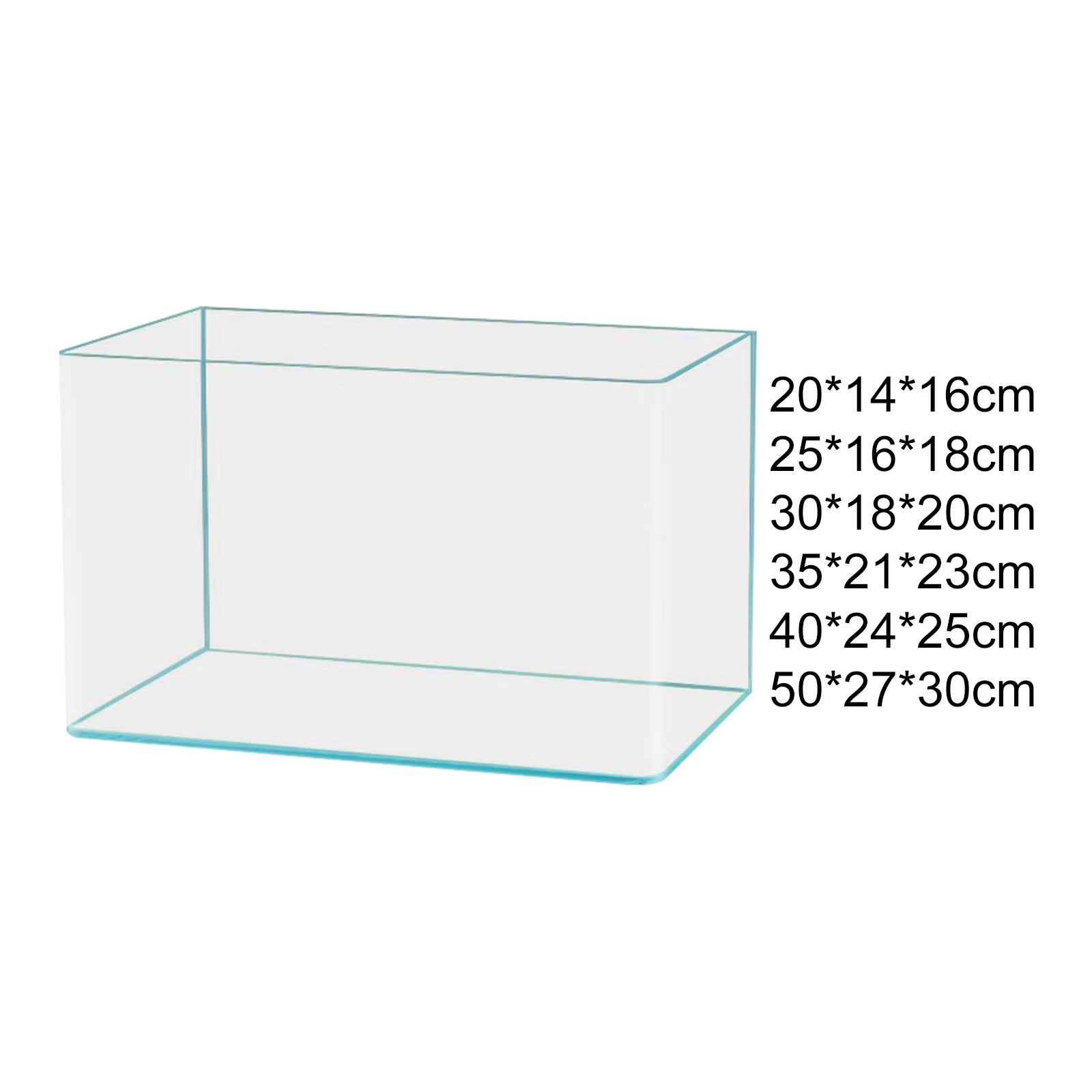 Desk Setup Clean - Decorazione per acquario in vetro trasparente