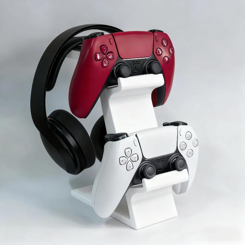 Gaming Setup Desk - ● Supporto per controller 3 in