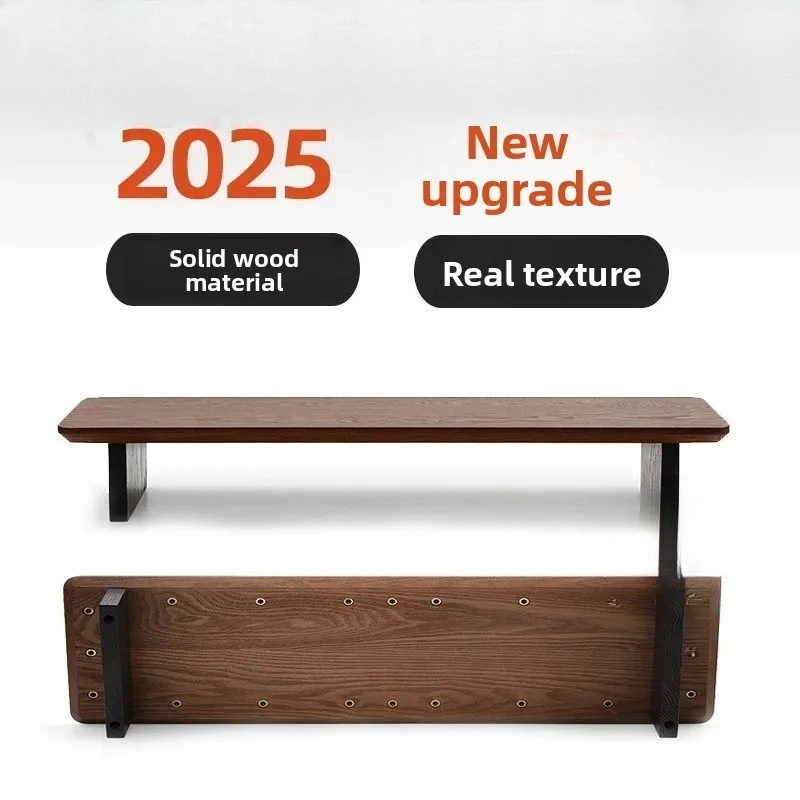 Desk Setup Office - Supporto per monitor in legno massello