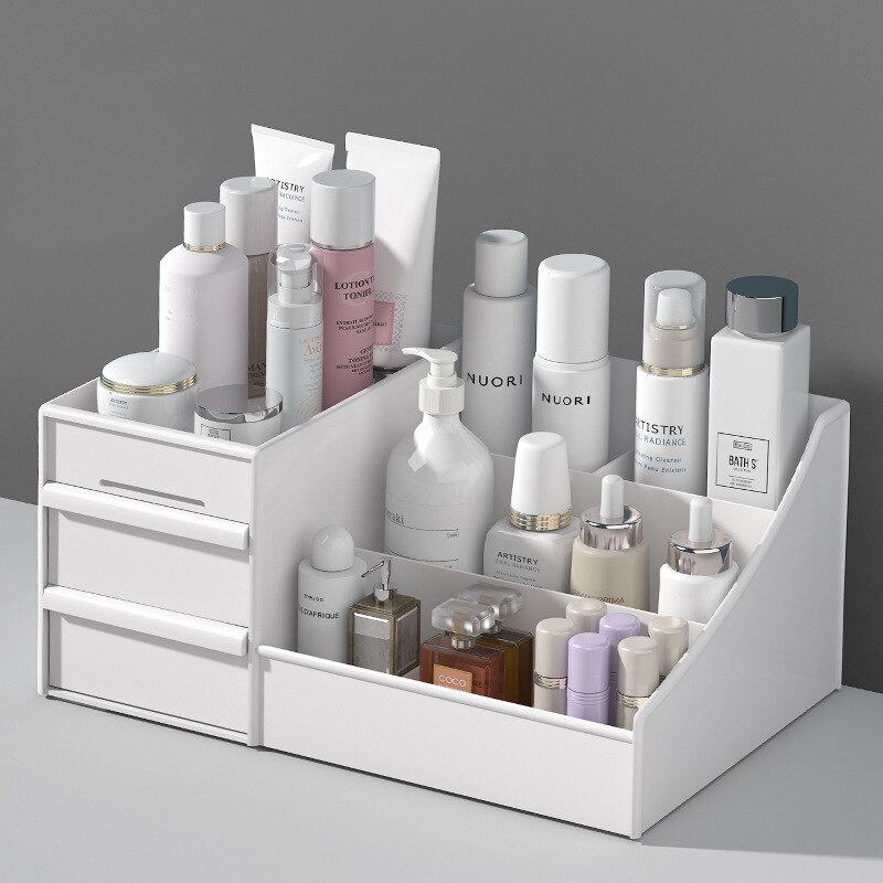 Desk Setup Shelf - 1 Pezzo Scatola Portaoggetti in Plastica