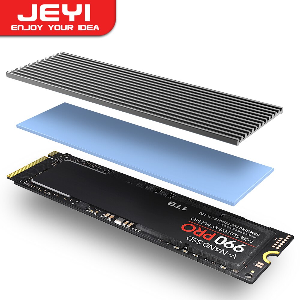 Desk Setup Ps5 - Dissipatore di calore JEYI M.2 SSD,
