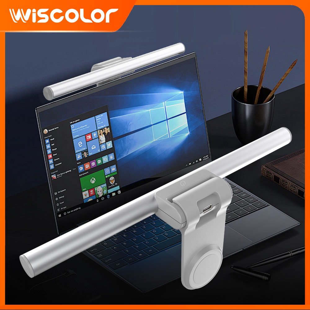 Desk Setup No Monitor - Luci LED RGBIC Dimmerabili, Barra Luminosa