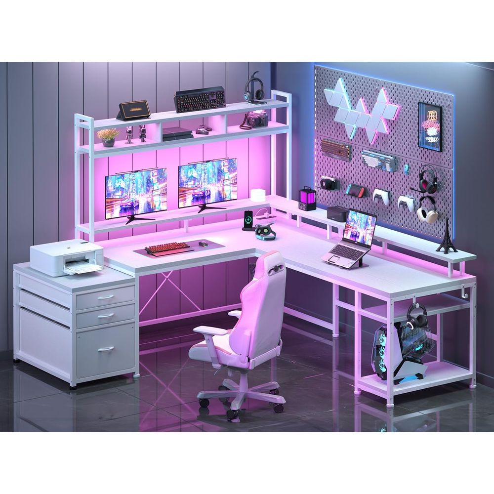 Scrivania a L da 104 Pollici p - Desk Setup No Monitor recensione e prezzo
