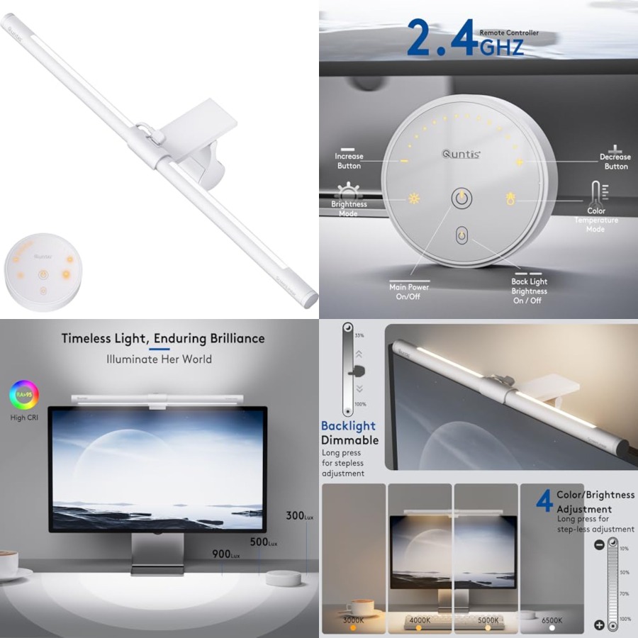 Barra Luminosa per Monitor con - Desk Setup No Monitor recensione e prezzo