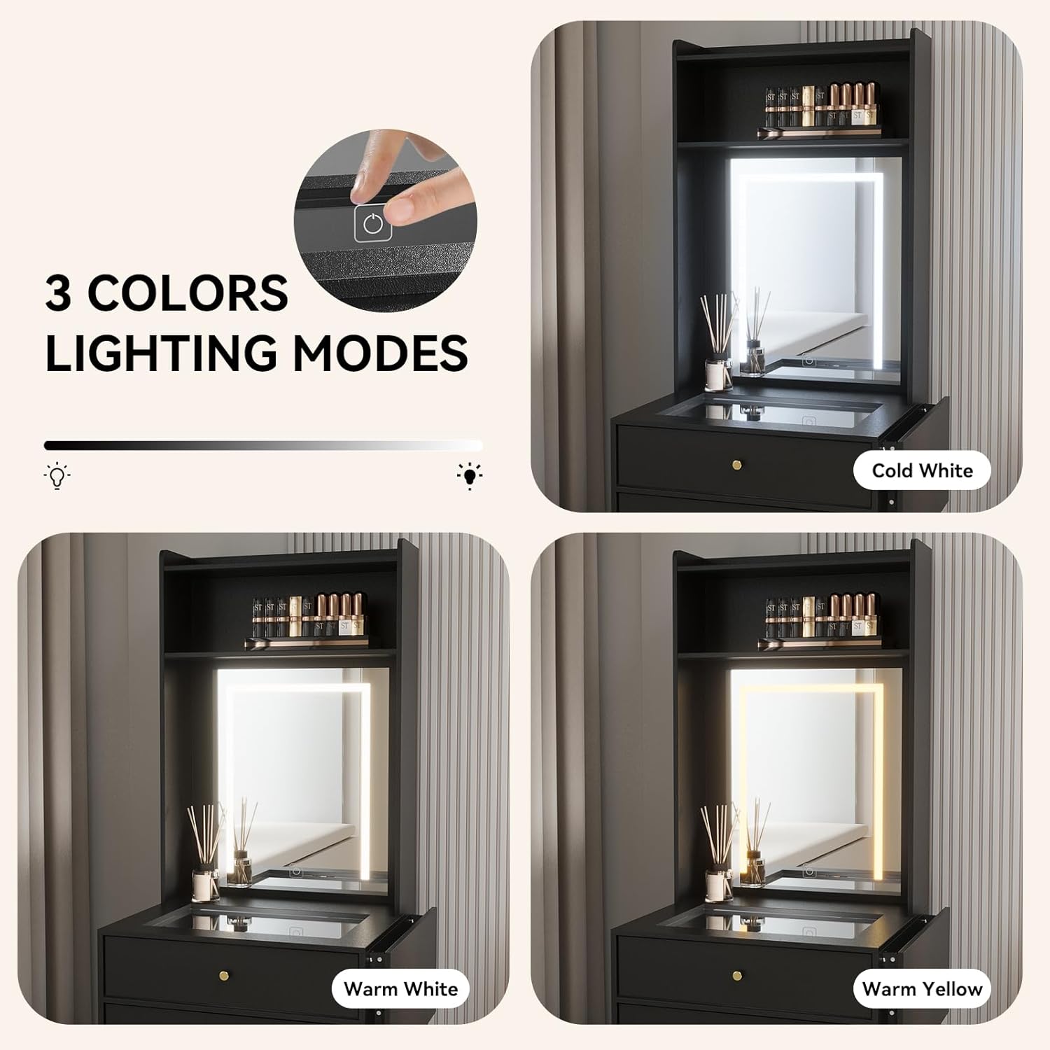 Mini Set Toeletta Nera per Cam - Desk Setup Black And Wood recensione e prezzo