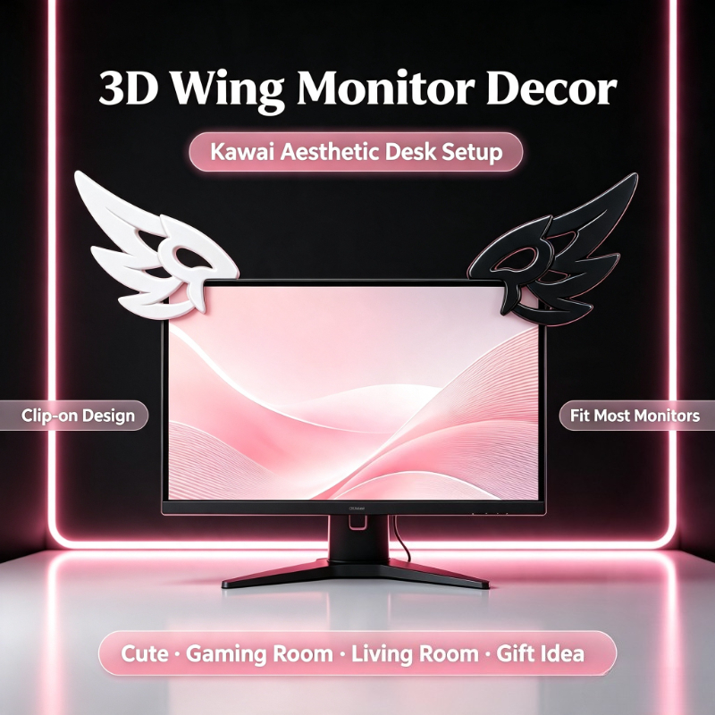 Decorazione 3D a Forma di Ali  - Desk Setup Gifts recensione e prezzo