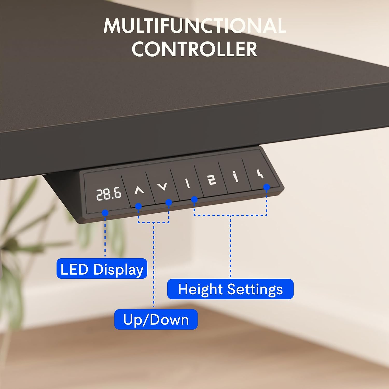 Scrivania Elettrica Regolabile - Desk Setup Black And Wood recensione e prezzo