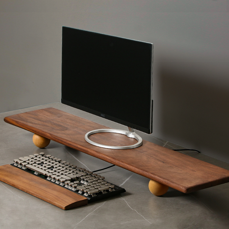 Supporto per doppio monitor da - Desk Setup Natural recensione e prezzo