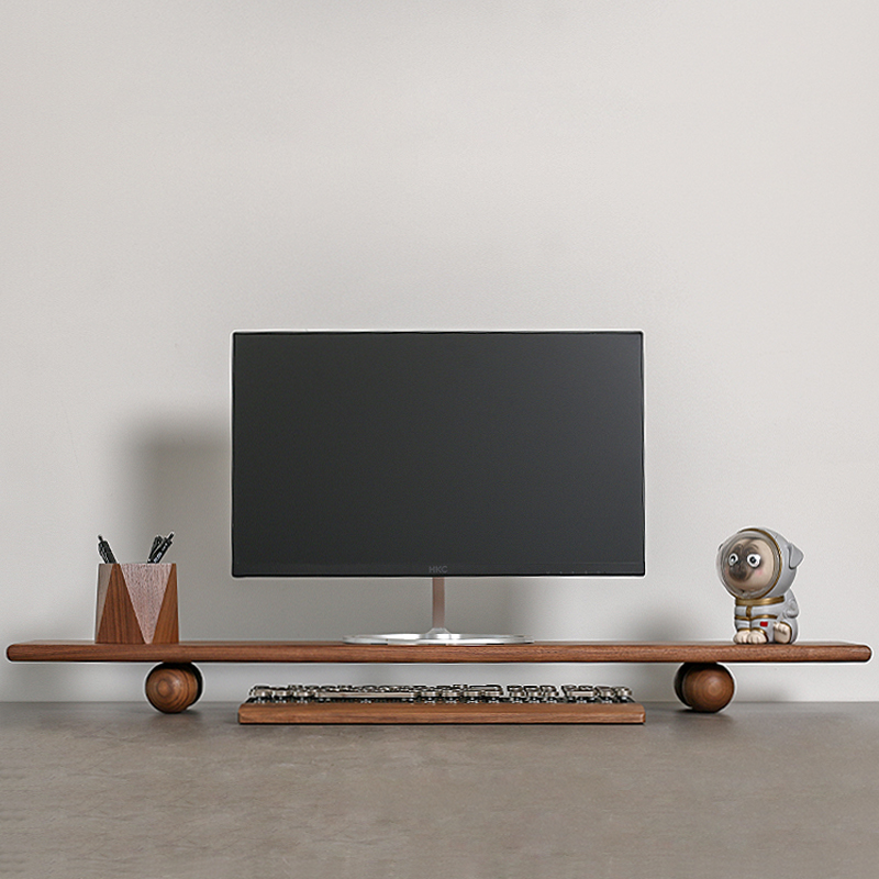 Supporto per doppio monitor da - Desk Setup Natural recensione e prezzo