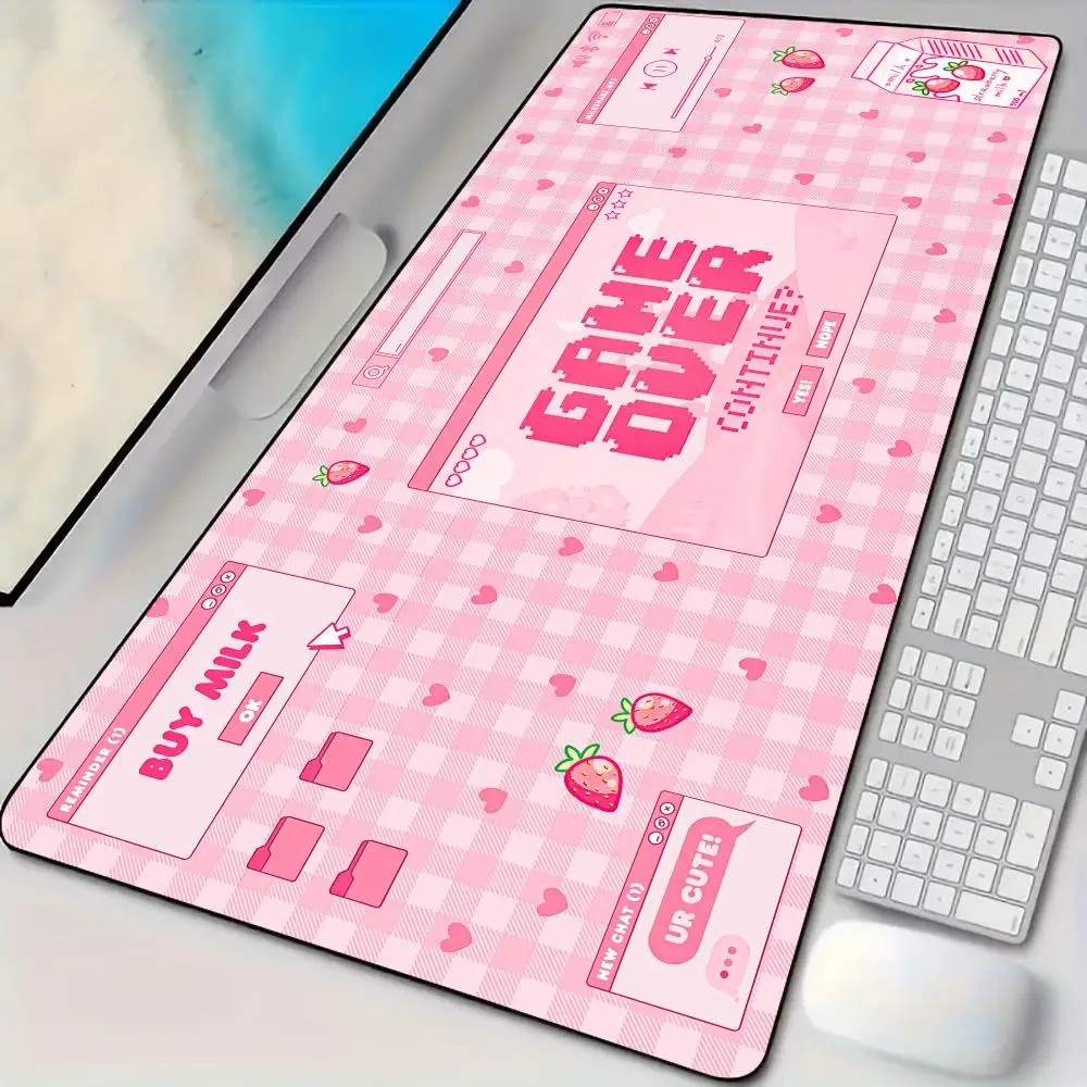 Tappetino per mouse grande in  - Desk Setup Pink recensione e prezzo