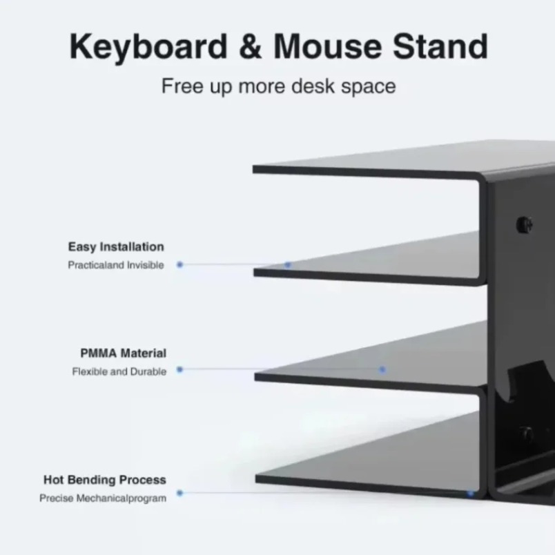Supporto per tastiera a 3 live - Gaming Setup Desk recensione e prezzo
