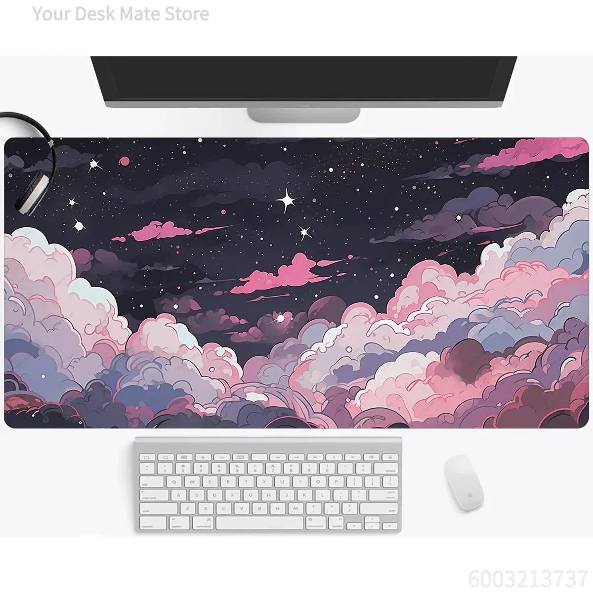 Tappetino per Mouse Anime Rosa - Desk Setup Pink recensione e prezzo
