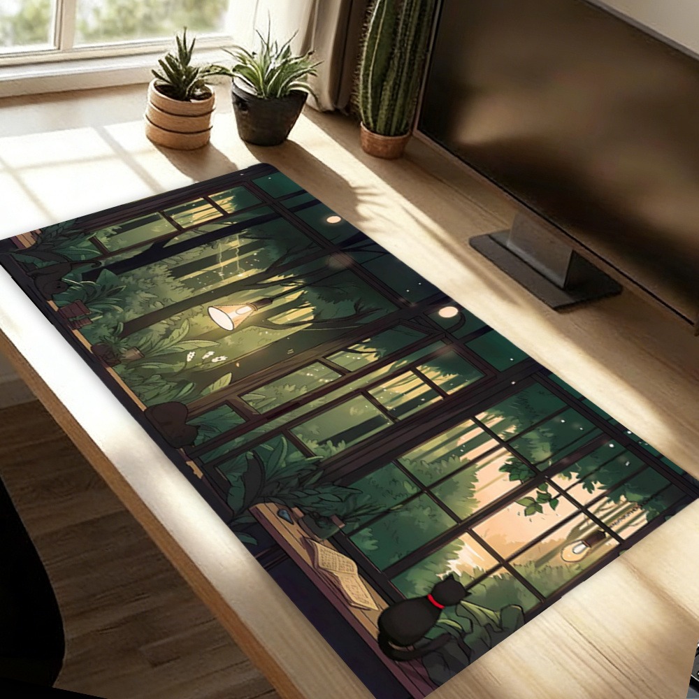 Tappetino da scrivania Lofi ca - Desk Setup With Plants recensione e prezzo