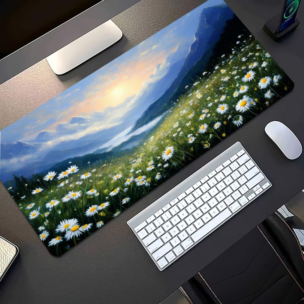 Tappetino per mouse da gioco e - Desk Setup Natural recensione e prezzo