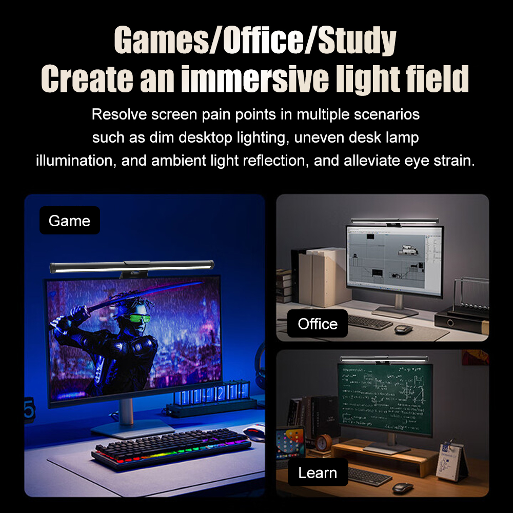 Barra luminosa per monitor, sc - Desk Setup No Monitor recensione e prezzo