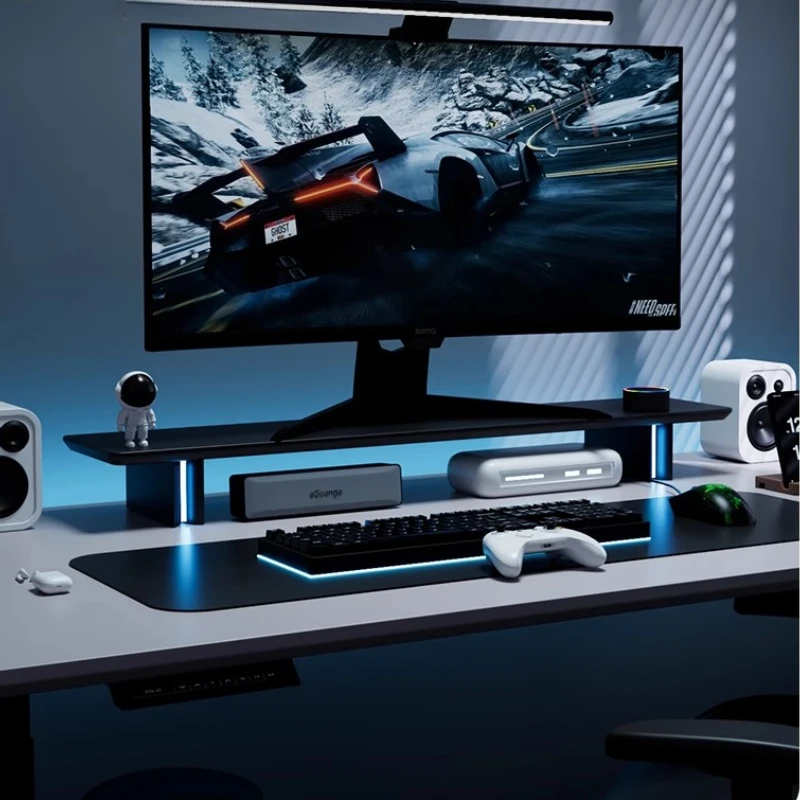 Supporto Monitor RGB Ergonomic - Desk Setup For 2 Laptops recensione e prezzo