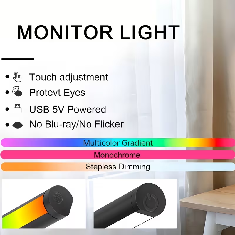 Barra Luminosa LED per Monitor - Gaming Setup Desk recensione e prezzo