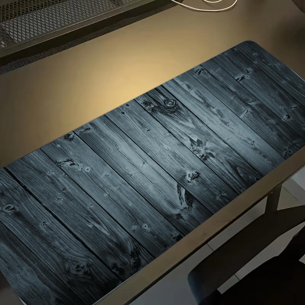 Tappetino per mouse in legno n - Desk Setup Black And Wood recensione e prezzo