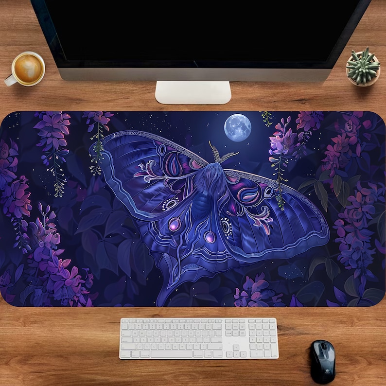 Tappetino da scrivania Moth, s - Desk Setup With Plants recensione e prezzo