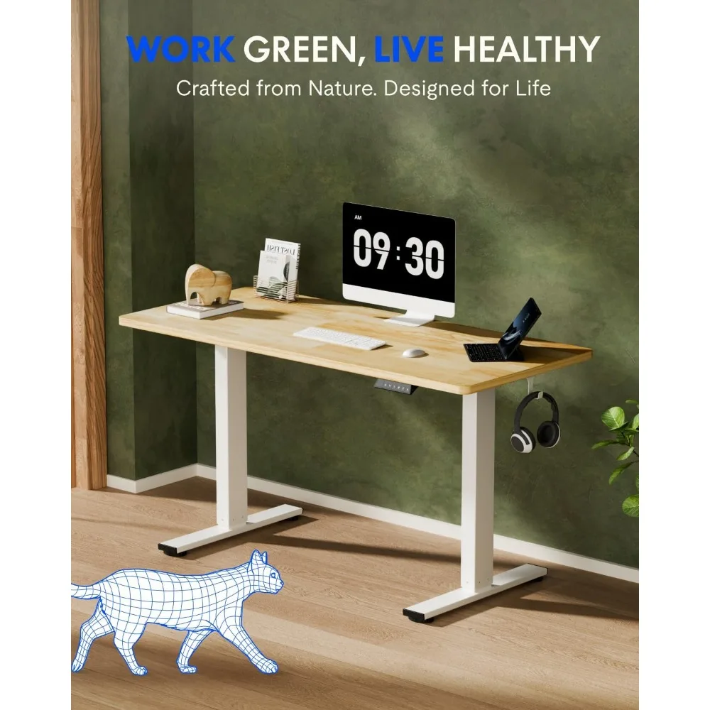 FLEXISPOT Scrivania regolabile - Desk Setup Natural recensione e prezzo