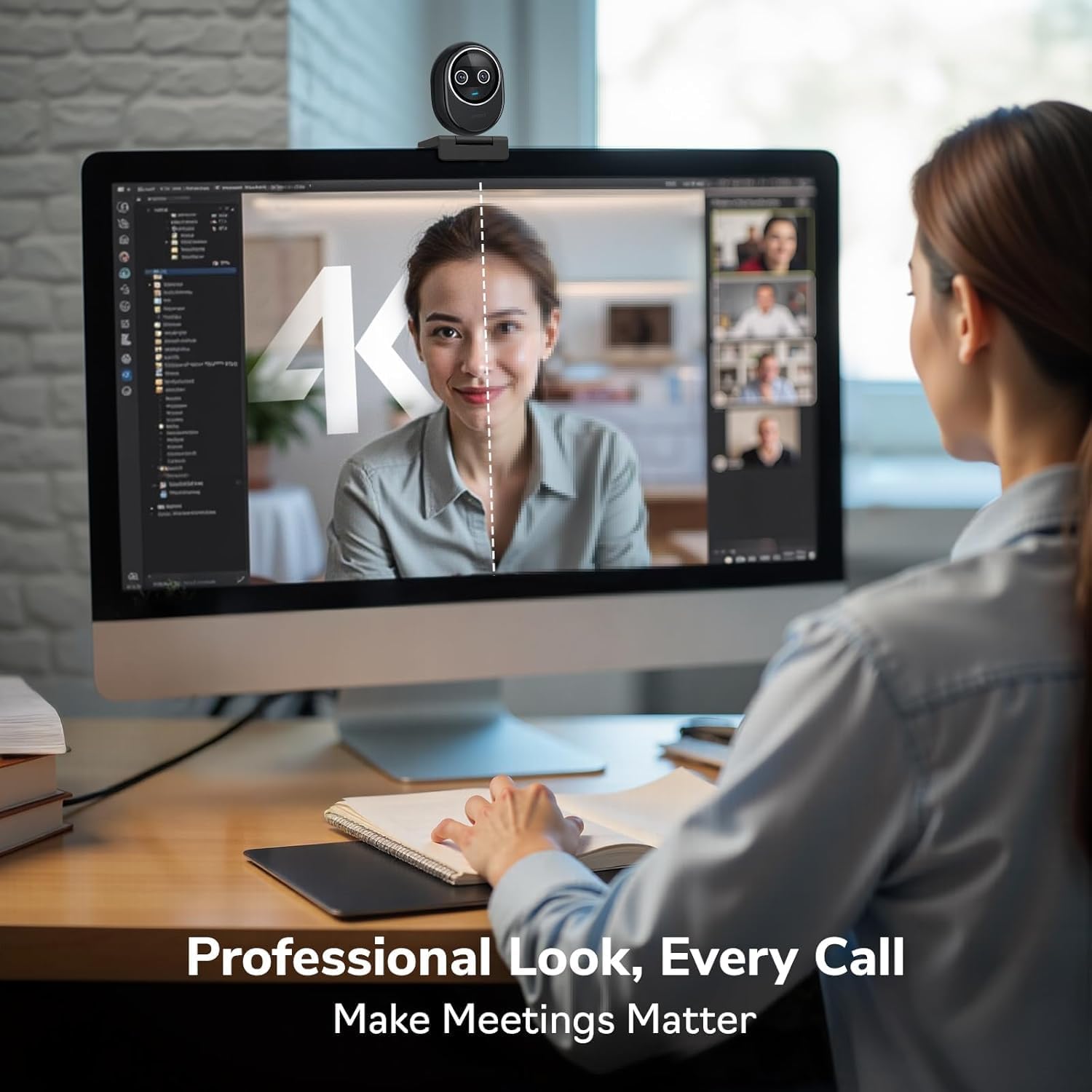 Webcam 4K EMEET con Doppia Fot - Desk Setup Ai recensione e prezzo