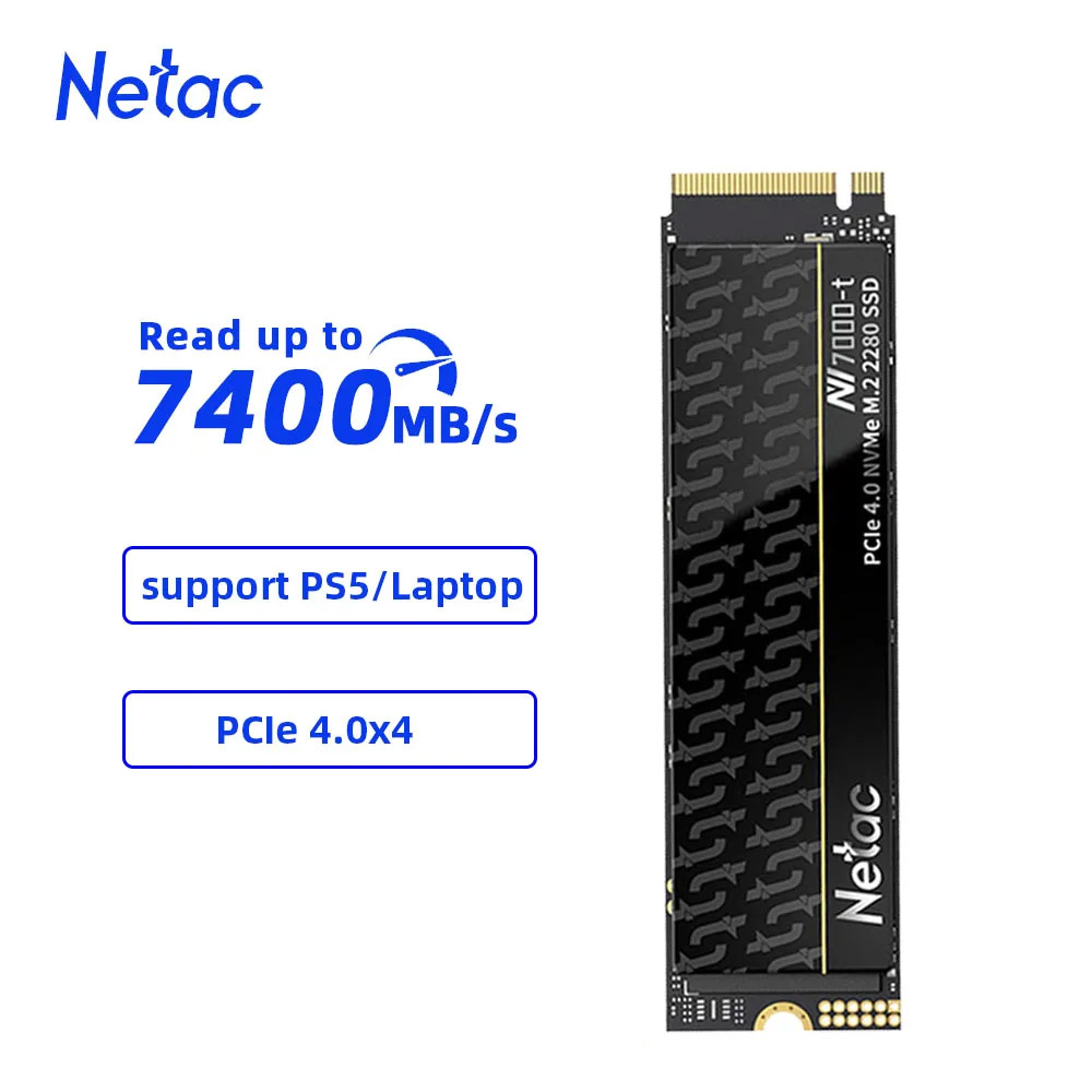 SSD Netac 1TB 2TB NVMe M2 4TB  - Desk Setup Ps5 recensione e prezzo